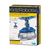 4M KidzRobotix Tin Can Cable Car Kit, box front