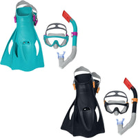 Bestway Spark Wave Snorkel Set with Fins Assorted