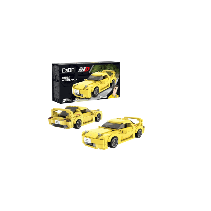 CaDa Initial D Keisuke Takahashi Mazda RX - 7 FD3S - Pop Culture Essentials