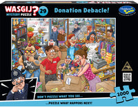 WASGIJ? Mystery Puzzle 29: Donation Debacle! - 1000 Piece