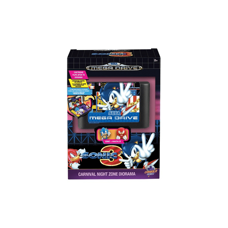 Sega Mega Drive Sonic carnival Night zone Diorama - Pop Culture Essentials