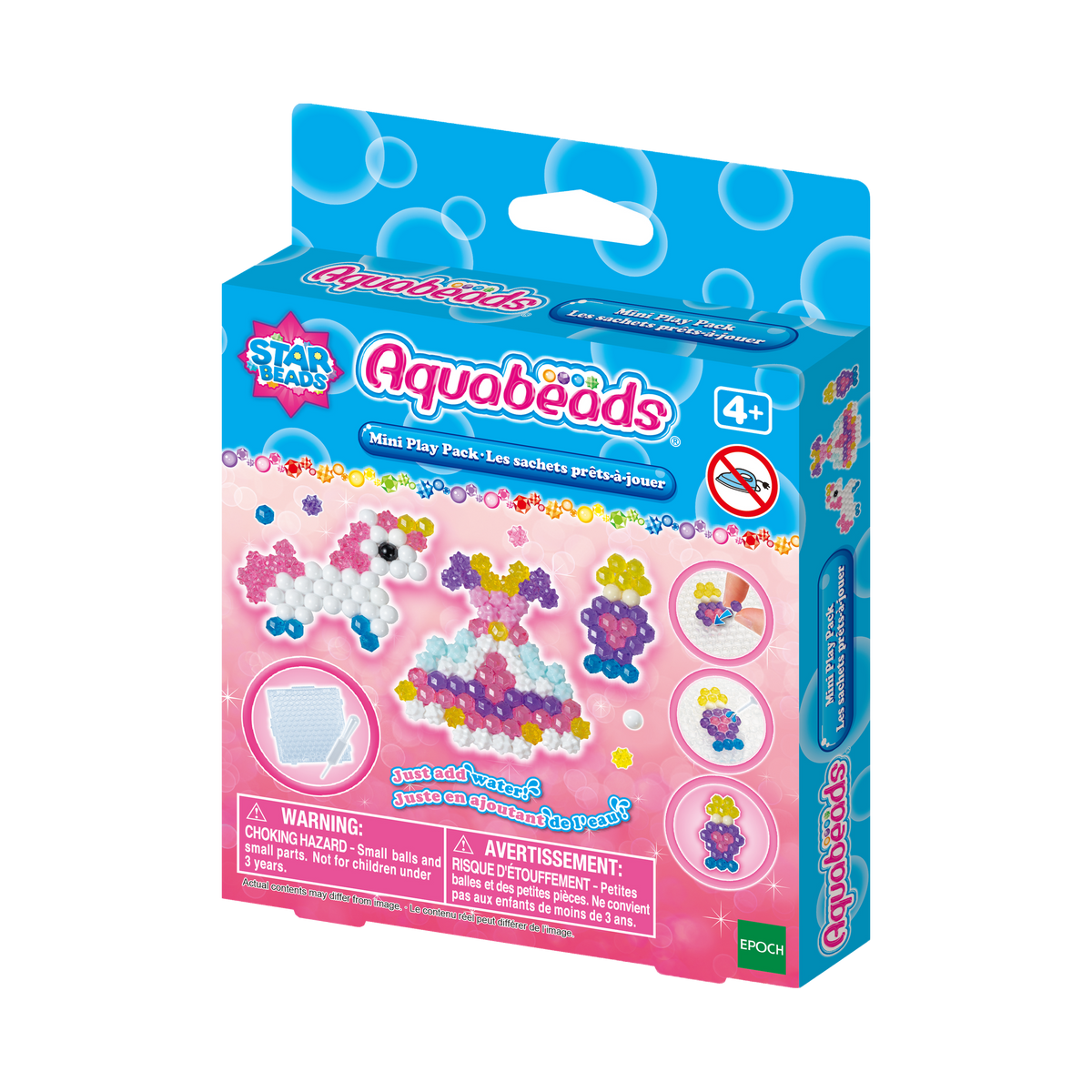 Aquabeads Mini Play Pack, box front