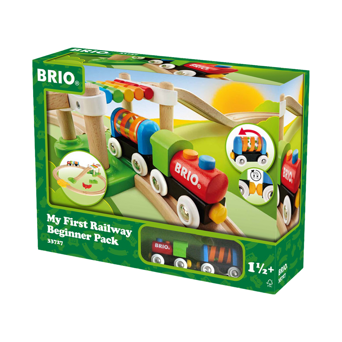 BRIO My First Railway Beginner Pack, box front