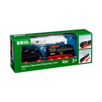 BRIO World Battery-Operated Steaming Train, box front