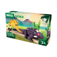 BRIO World Dinosaur Attack Set, box front