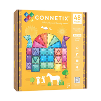 Connetix Glitter Castle Pack, box front