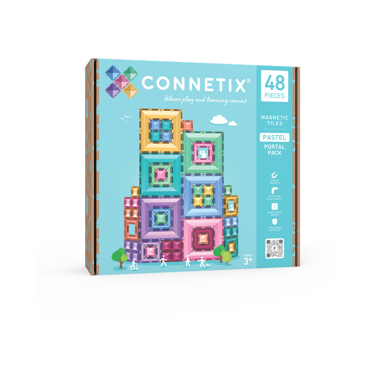 Connetix Pastel Portal Pack, box front