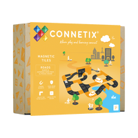 Connetix Roads Ramps & Intersections Pack, box front