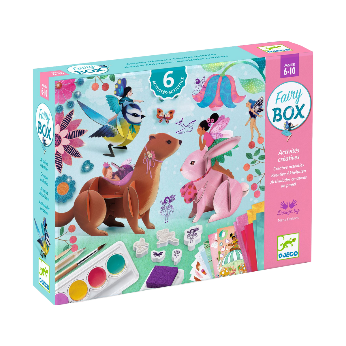 Djeco Fairy Multi Craft Set, box front