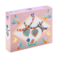 Djeco Friendships and Hearts Bracelet Kit, box front
