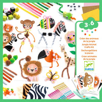 Djeco Jungle Animal Crafts Kit
