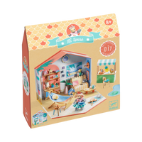 Djeco Mi House Mia Model-Making Miniature Home Kit, box front