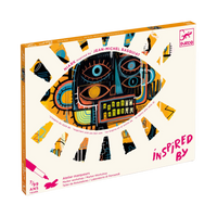 Djeco Niark Inspired by Basquiat Marker Kit, box front