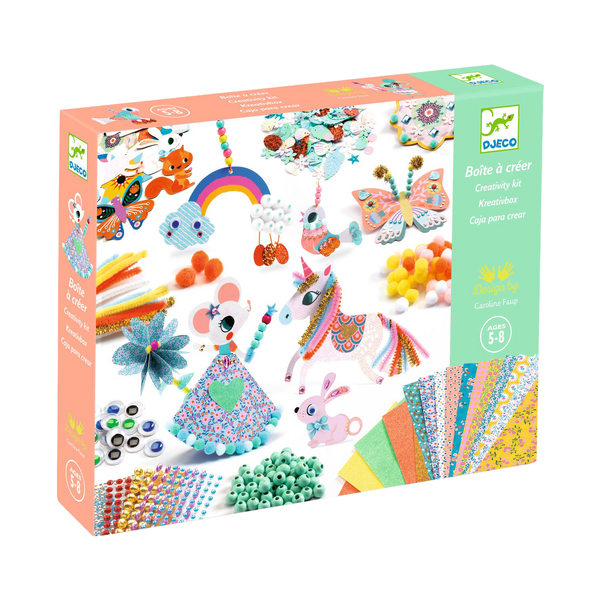 Djeco The Creativity Kit, box front