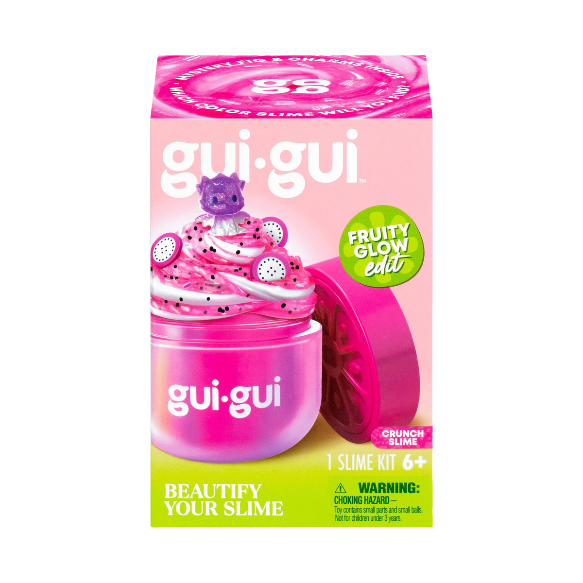 Gui Gui Beautify Your Slime Fruity Glow Edit, Crunch Slime packshot