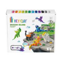 Hey Clay Dragon Island Air-Dry Clay Kit, box front
