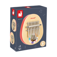 Janod Confetti Kalimba, box front
