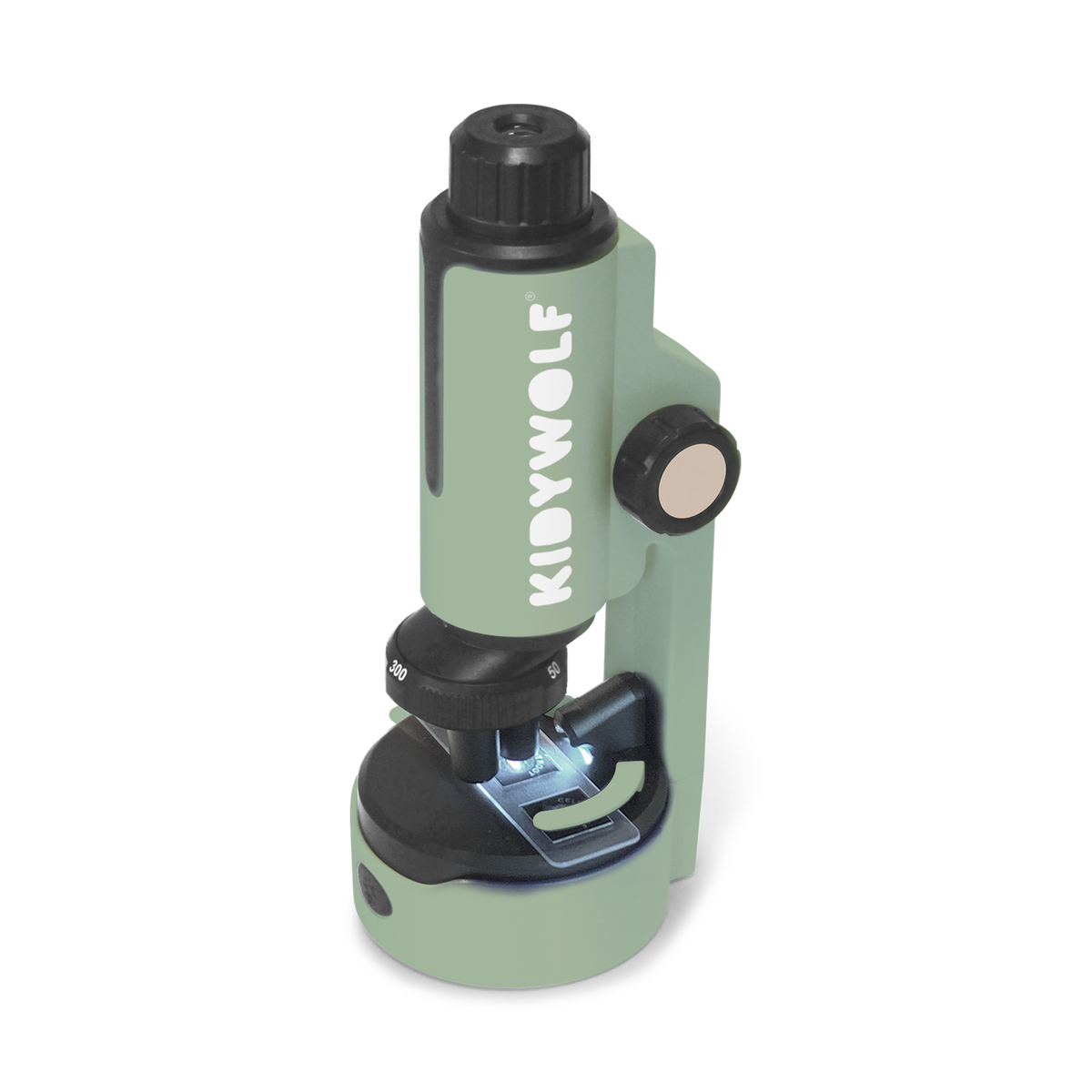 KidyMicroscope Kids Microscope Kit, Green, 1