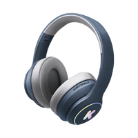 Kidywolf K-Ears Bluetooth Headphones, Blue, 1