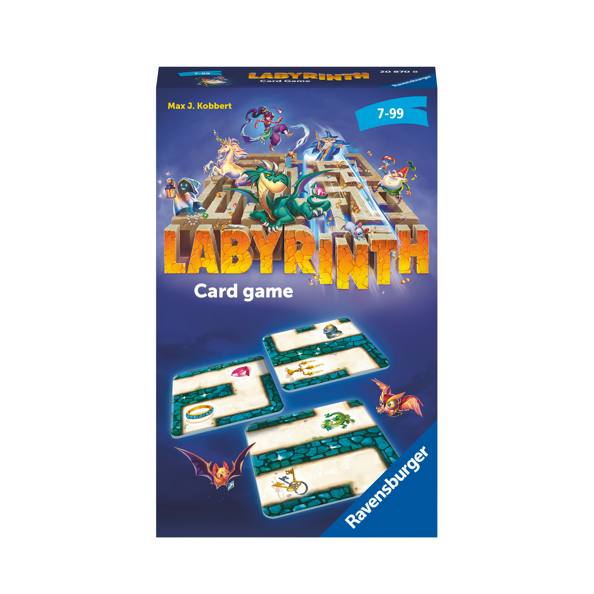 Labyrinth Card Game, box front