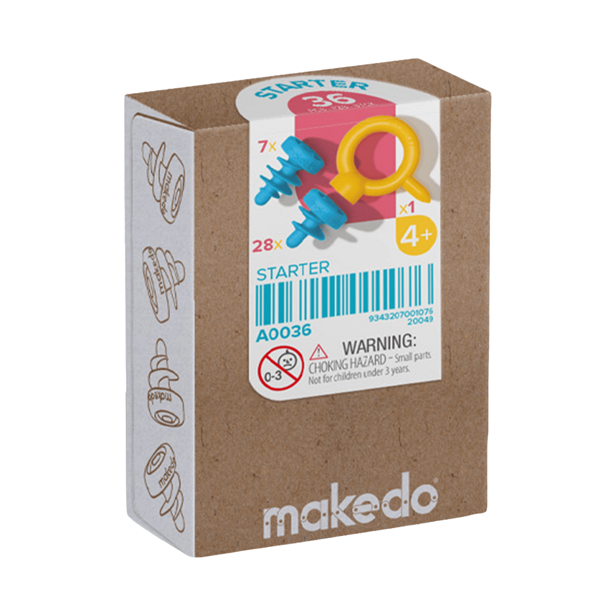 Makedo Starter Kit, box front