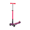 Maxi Micro Deluxe 3-Wheel Foldable Scooter LED, Ultra Pink, 1