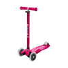Maxi Micro Deluxe LED Kids Scooter, Pink, 1