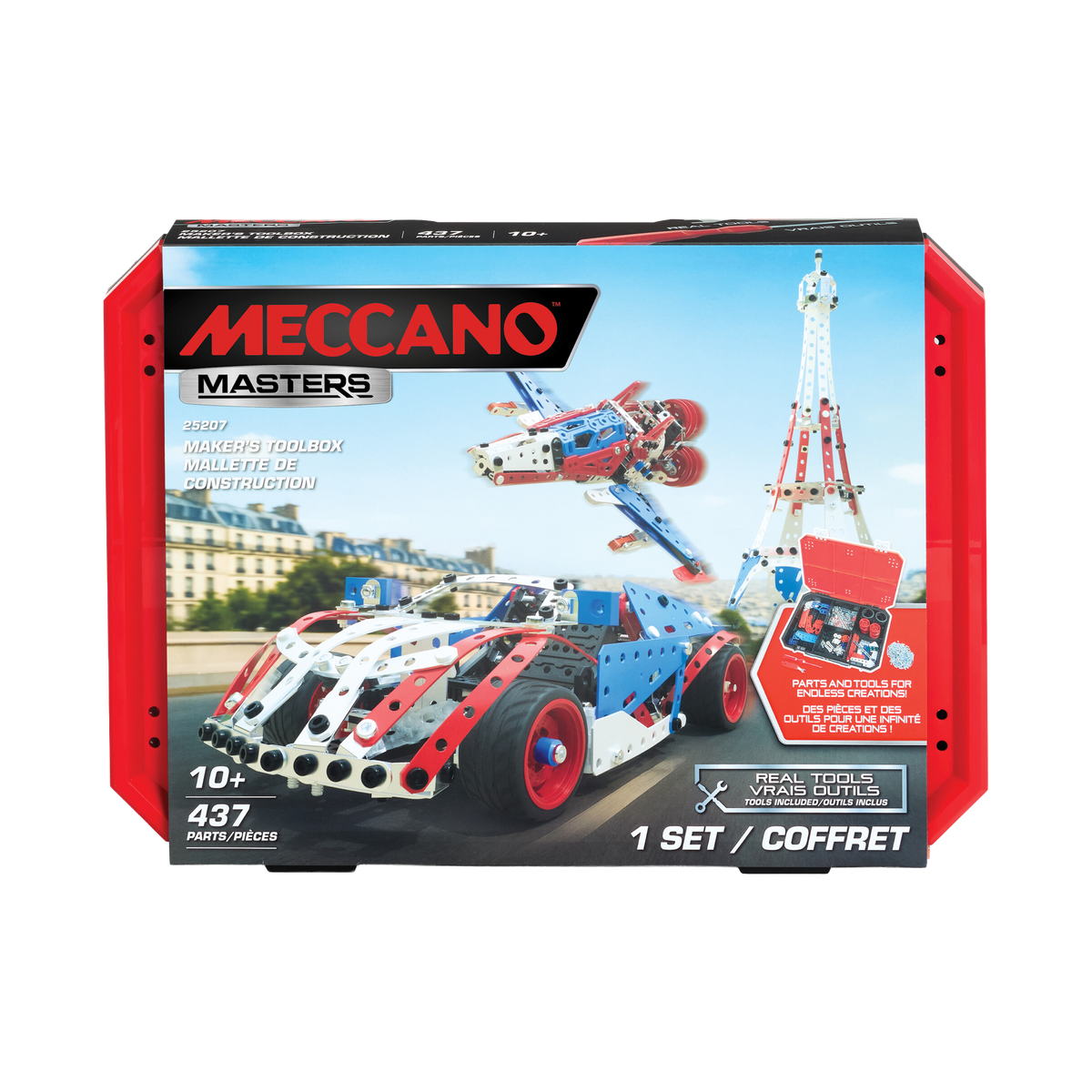Meccano Maker's Toolbox, box front