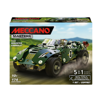 Meccano Roadster Cabriolet 5 in 1 Model Set, box front