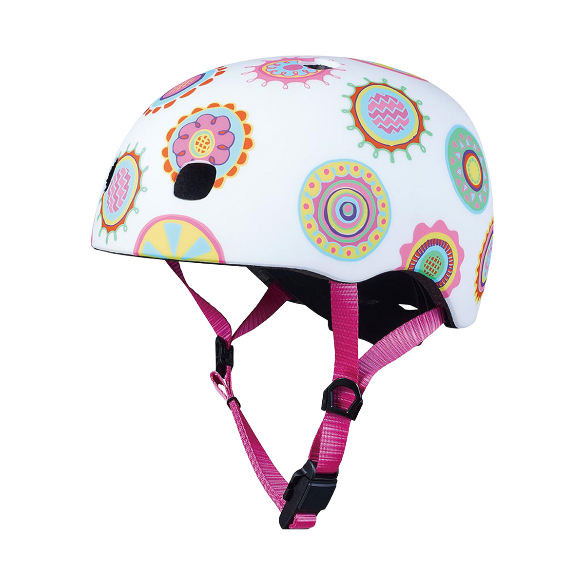 Micro Kids Bike Helmet Pattern, Doodle Dot, 1