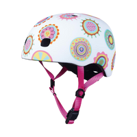 Micro Kids Bike Helmet Pattern, Doodle Dot, 1