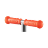 Micro Scooter Rubber Grips, Orange, 1