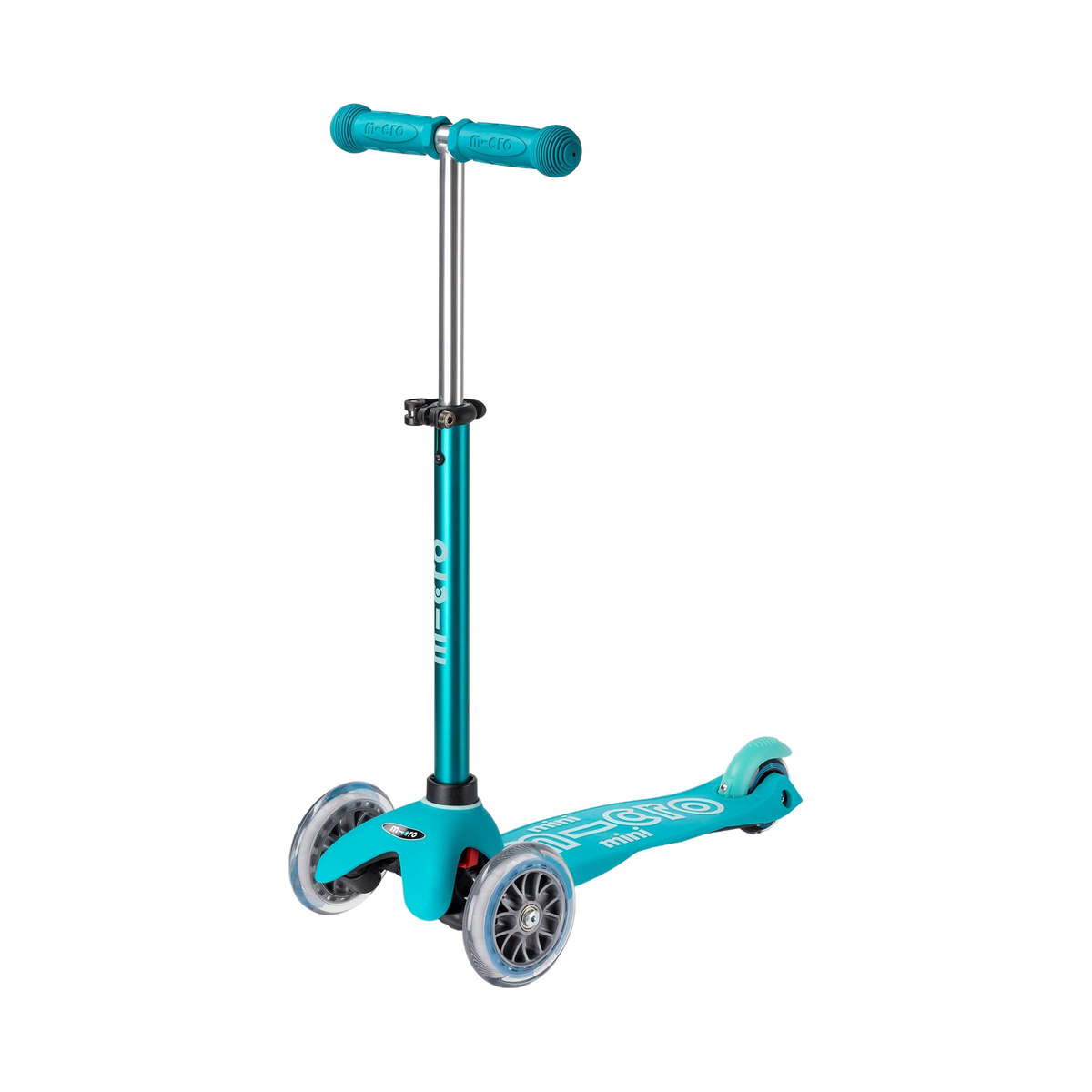 Mini Micro Deluxe 3 Wheel Scooter, Aqua, 1