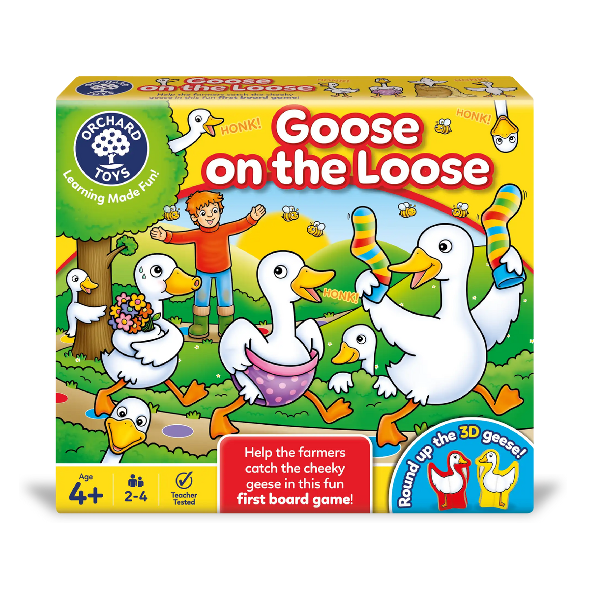Orchard Toys Goose on the Loose, box front