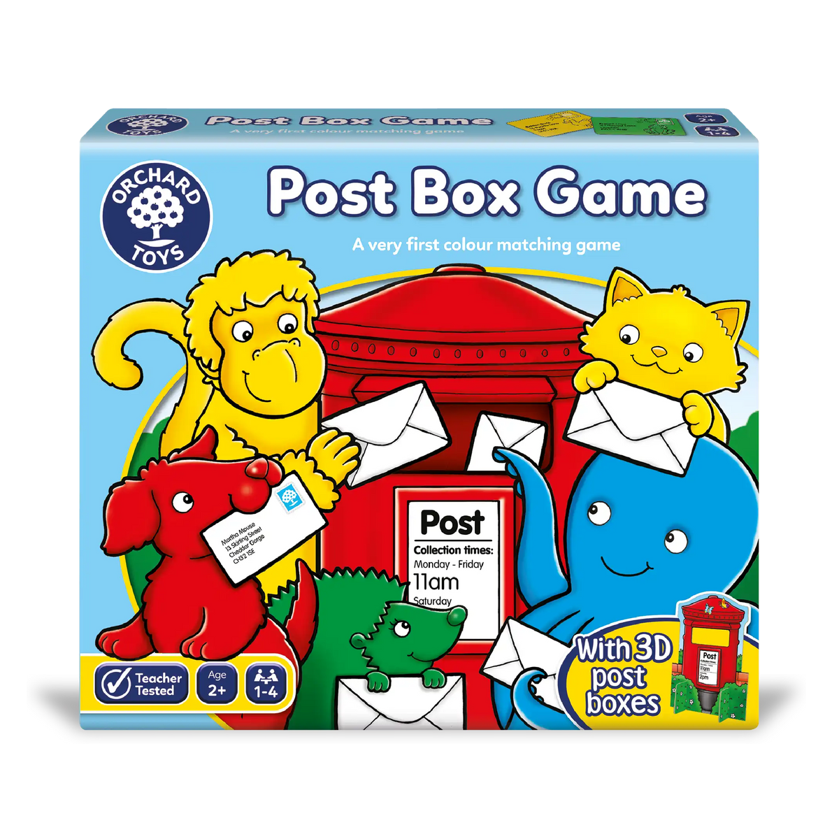 Orchard Toys Post Box Game, box front