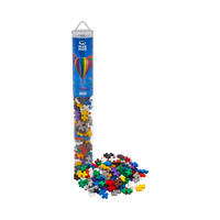 Plus-Plus Basic Colour Mix - 100 pieces, box front