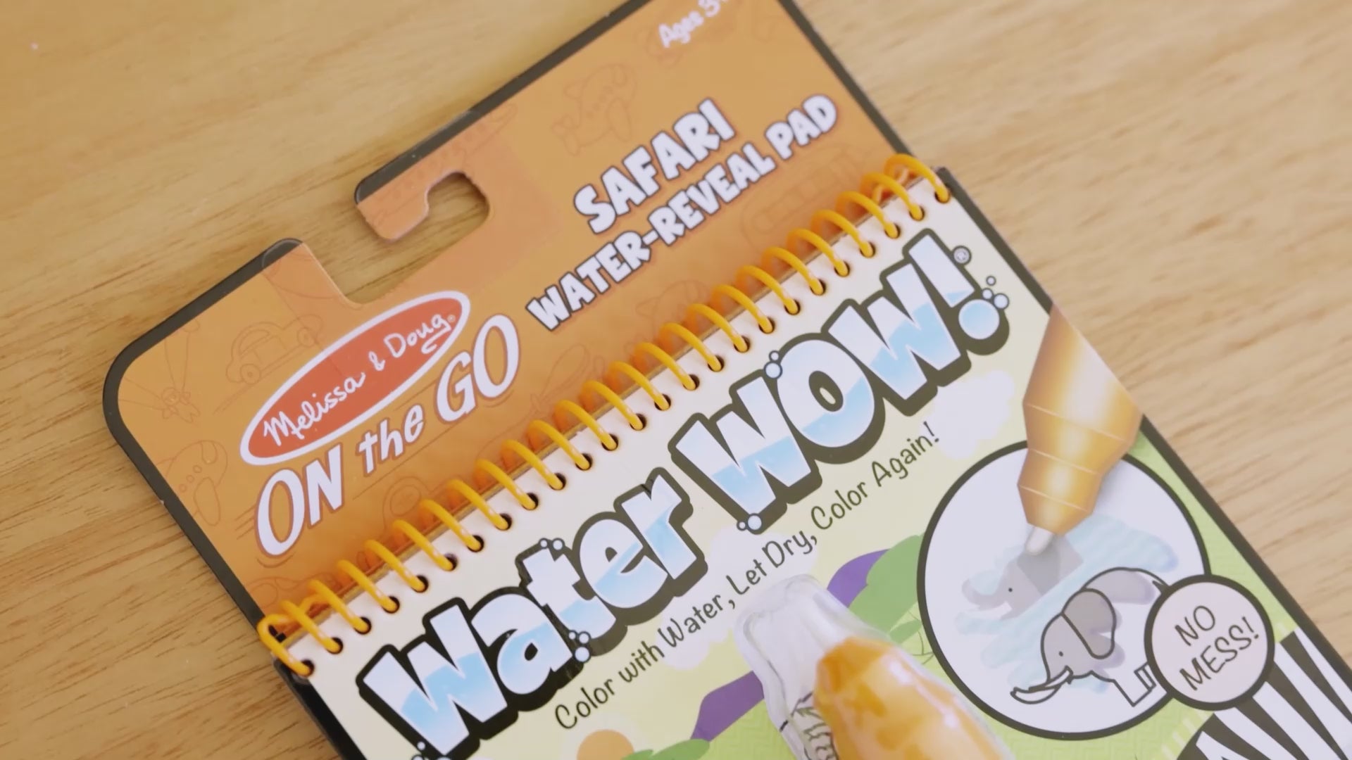 Melissa & Doug Water Wow! Safari, video