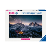 Puzzle: Beautiful Mountains - Three Peaks Dolomites - 1000 Piece, box front