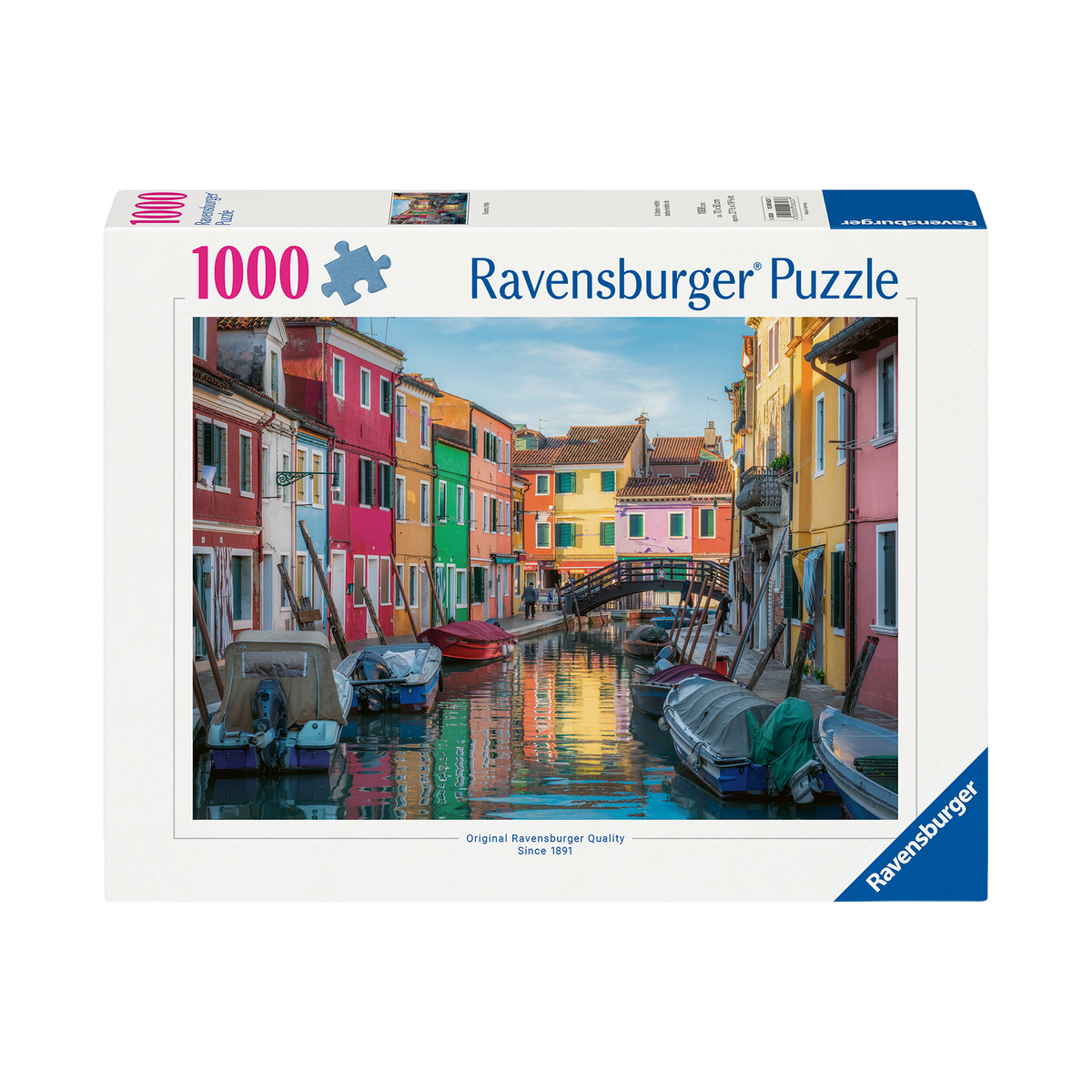 Puzzle: Burano, Italy - 1000 Piece, box front