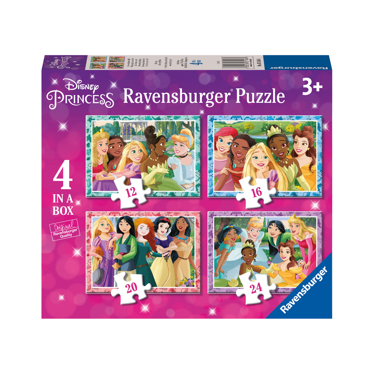 Puzzle: Disney Princess - Be Who You Want to Be! - 12/16/20/24 Piece, box front