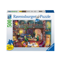 Puzzle: Dream Library - 500 Piece, box front