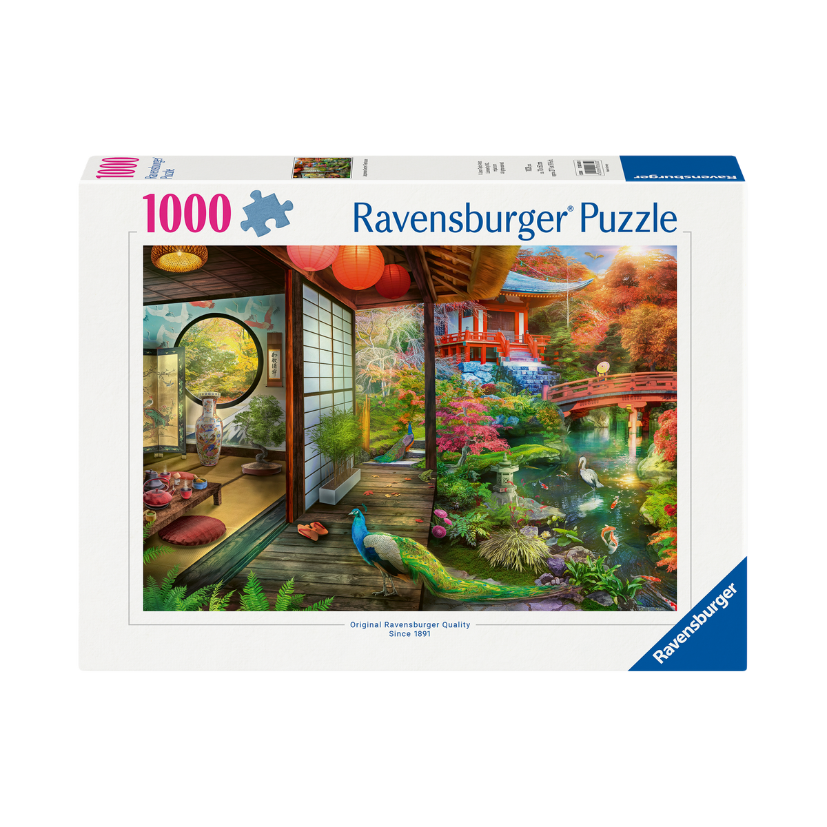 Puzzle: Japanese Garden Teahouse - 1000 Piece, box front