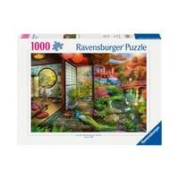 Puzzle: Japanese Garden Teahouse - 1000 Piece, box front