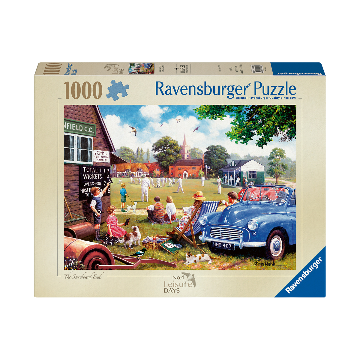 Puzzle: Leisure Days No. 4 - The Scoreboard End - 1000 Piece, box front