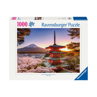 Puzzle: Mount Fuji Cherry Blossom View - 1000 Piece, box front