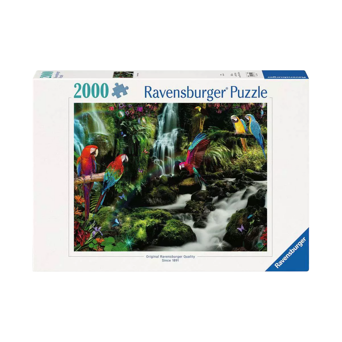 Puzzle: Parrots Paradise - 2000 Piece, box front