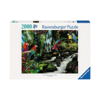 Puzzle: Parrots Paradise - 2000 Piece, box front