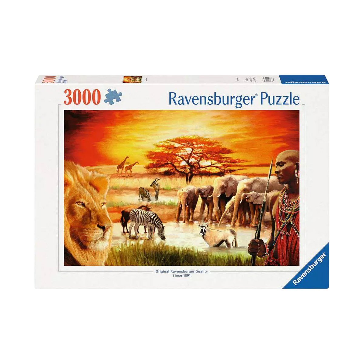 Puzzle: Savannah Maasai - 3000 Piece, box front