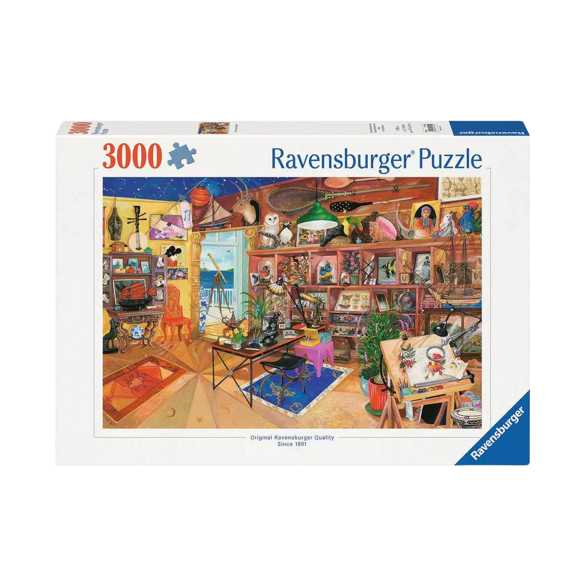 Puzzle: The Curious Collection - 3000 Piece, box front
