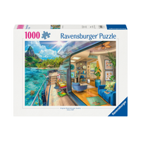 Puzzle: Tropical Island Charter - 1000 Piece, box front